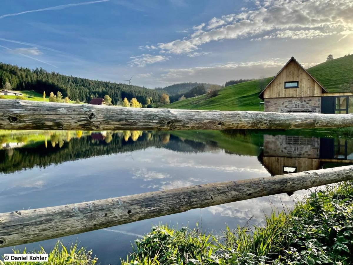 Ferienhaus Im Schwarzwald Am See "Backhaeusle" Villa Hornberg Bagian luar foto
