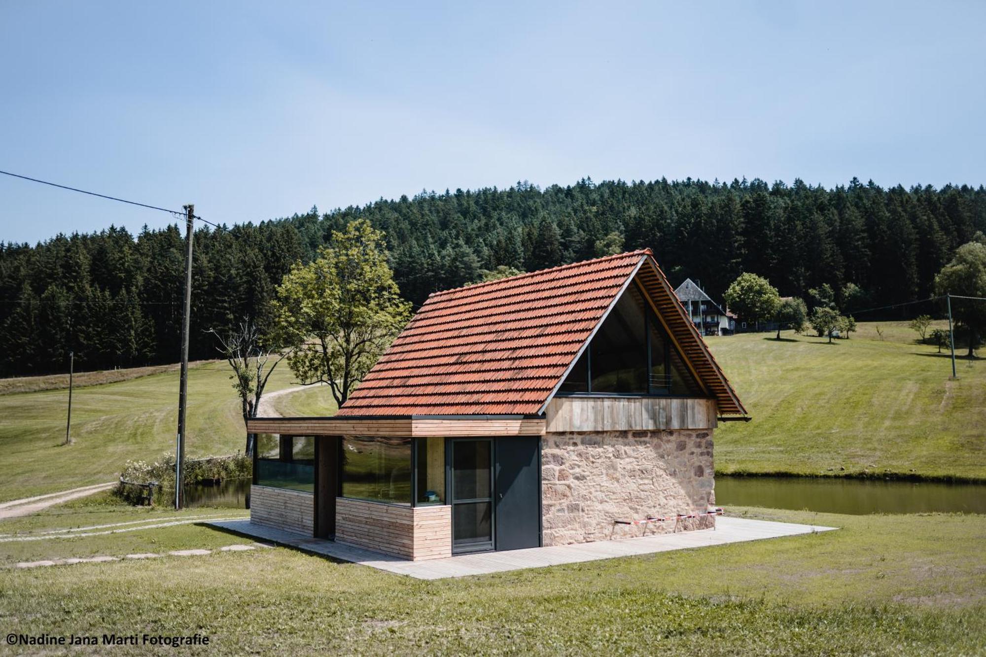 Ferienhaus Im Schwarzwald Am See "Backhaeusle" Villa Hornberg Bagian luar foto